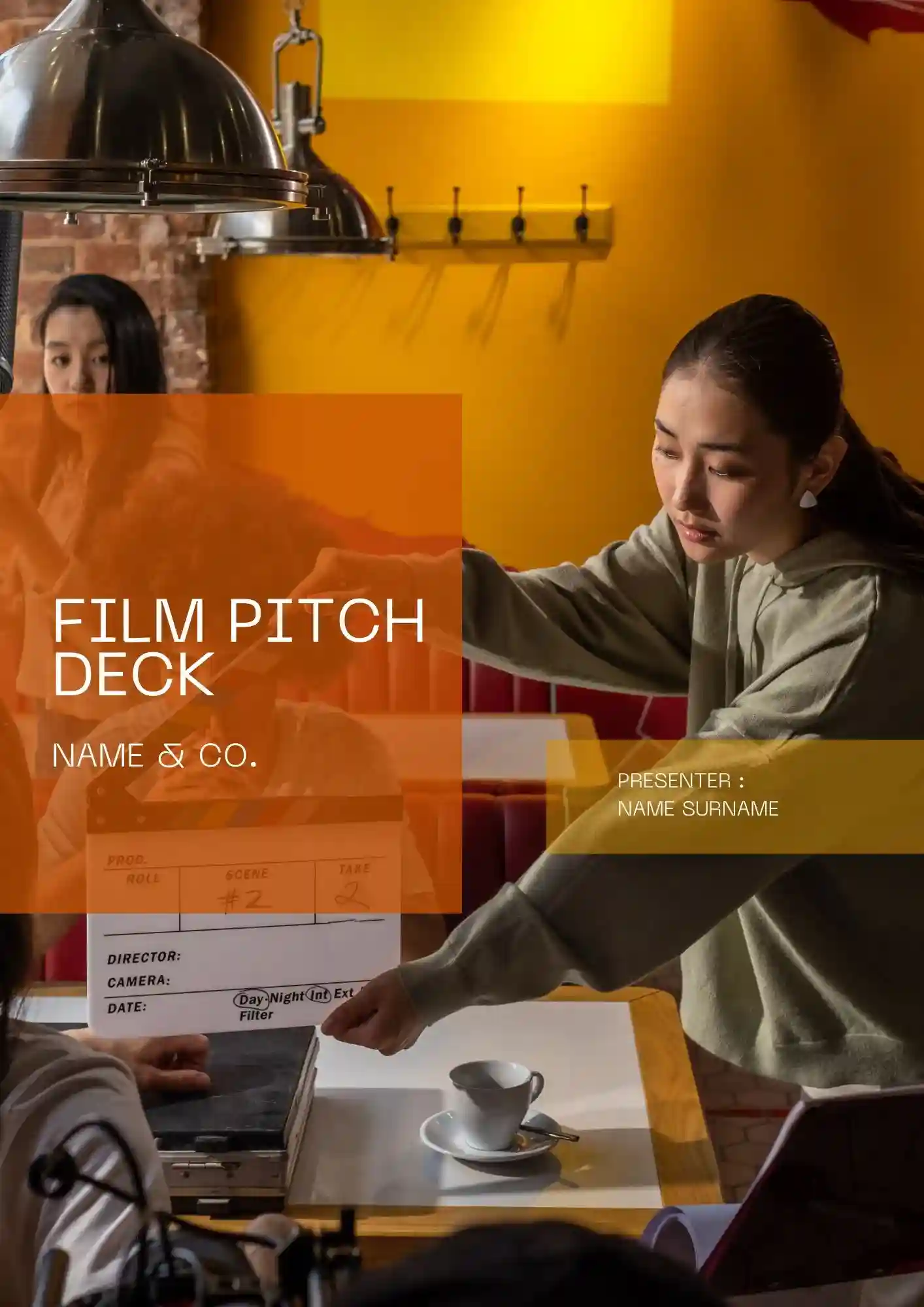Plantilla de Presentación de Proyecto Cinematográfico